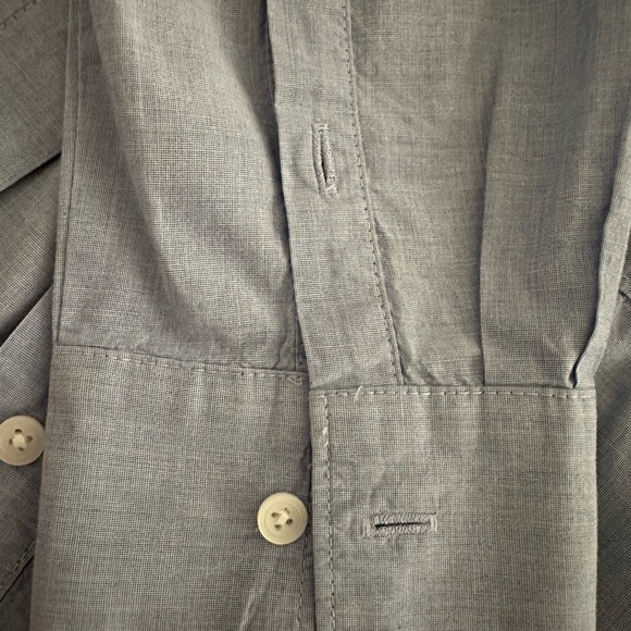 Madewell Button Down in Denim Blue - Picture 5 of 6